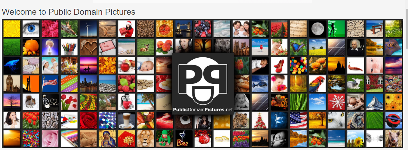 PublicDomainPictures – A resource to get free images for your blog or website